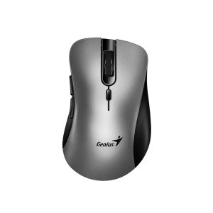 Мишка Genius Ergo 8100S, безжична, AI Copilot, USB, 6 бутона, AA, сребриста