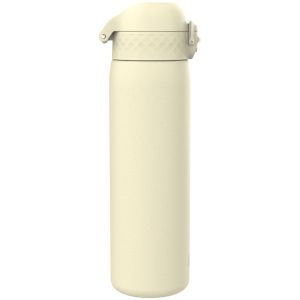 Бутилка за вода Ion8 SE, метална, 600ml, КРЕМАВ