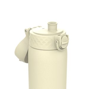 Бутилка за вода Ion8 SE, метална, 600ml, КРЕМАВ