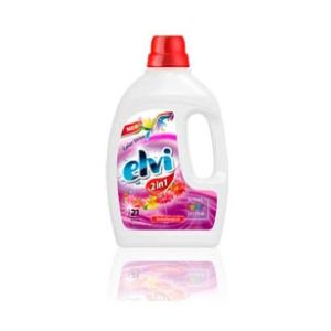 Перилен препарат Elvi, течен, за цветни тъкани, 1.5 l