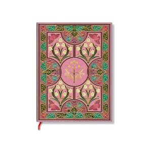 Paperblanks Тефтер Mimosa, Mini, широки редове, мека корица, 104 листа