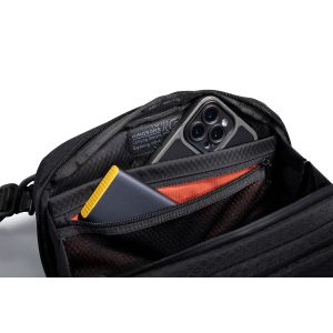 Чанта за през рамо Kingsons Trackguard, черна