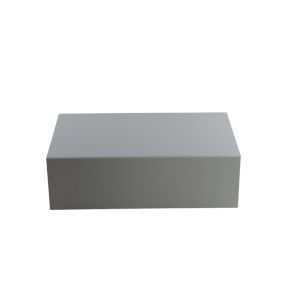 Office 1 Кутия Colorful, с магнитно затваряне, сгъваема, 35 х 20.5 х 11.3 cm, сива