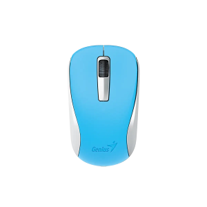 Мишка Genius NX-7005, безжична, USB, 3 бутона, AA, синя