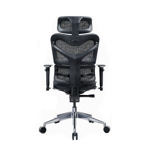 Ергономичен стол RFG TECH@MAX, Multi-function механизъм, до 250 kg, черен