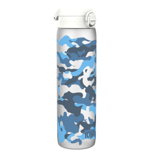 Бутилка за вода Ion8 Mot., рециклирана пластмаса,1000ml, Camouflage