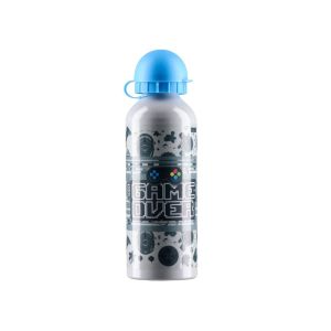 Бутилка Takk Alu Flowy, за момче, алуминиева, 500 ml, асорти