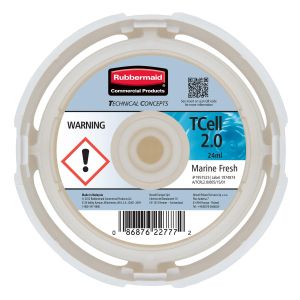 Пълнител за ароматизатор Rubbermaid TCell 2.0, морски, 24 ml
