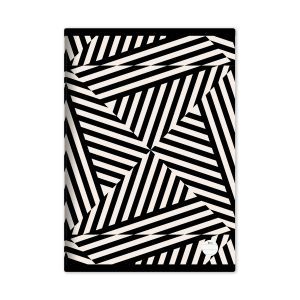 Тетрадка, A4, широки редове, офсетова хартия, мека корица, 80 листа, дизайни за момиче