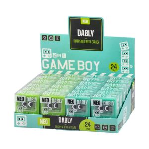Острилка Sazio Dably, Game Boy, с гума, асорти