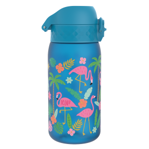 Бут. за вода Ion8 Print, рециклирана пластмаса, 350ml, Flamingos