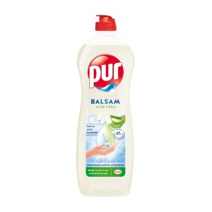 Препарат за миене на съдове Pur Duo Power, алое вера, 750 ml