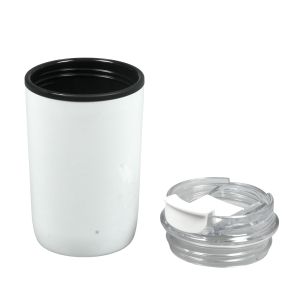 Термочаша Jansen, неръждаема стомана, двустенна, 300 ml, бяла