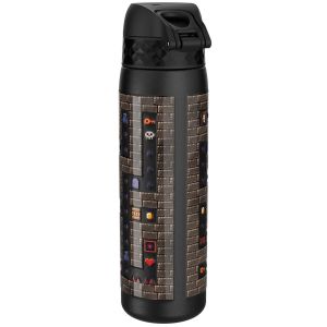 Термо бутилка за вода Ion8 Print, метална, 500ml, ГЕЙМЪР