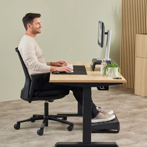 Пад за китка Fellowes Breyta, 6 х 47 cm, черен