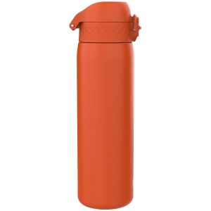 Бутилка за вода Ion8 SE, метална, 600ml, ТОРАНЖЕВ