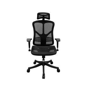Ергономичен стол RFG TECH@SMART, Multi-function механизъм, до 250 kg, черен