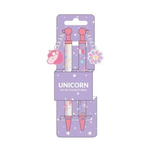 Химикалка Sazio Cambridge, еднорог, 2 броя