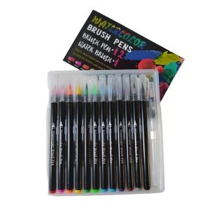 Foska Маркер-четка Brush, 12 цвята