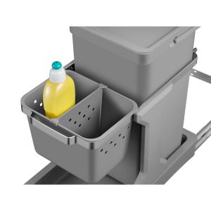 Кош за отпадъци Eko Deco, за вграждане, 20 и 4 L