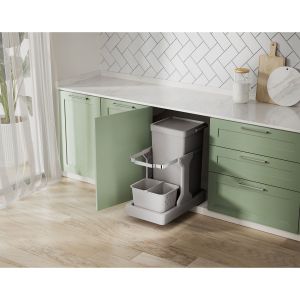 Кош за отпадъци Eko Deco, за вграждане, 20 и 4 L