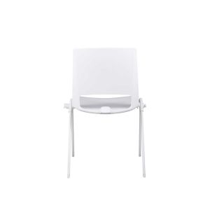 Посетителски стол RFG Sweet White, полипропилен, до 120 kg, бял, 4 броя в комплект