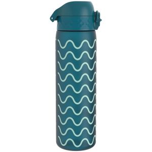 Бутилка за вода Ion8 Print, рециклирана пластмаса, 500ml, ВЪЛНИ