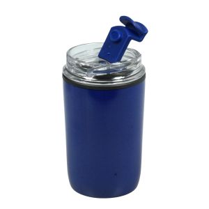 Термочаша Jansen, неръждаема стомана, двустенна, 300 ml, синя