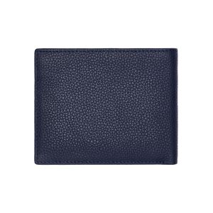 Hugo Boss Портфейл Classic Grained, с отделение за монети, тъмносин