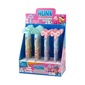 Молив Sazio Hunk, Sweet, без острене, асорти