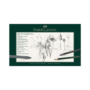 Faber-Castell Комплект моливи Pitt Graphite, 26 броя в кутия