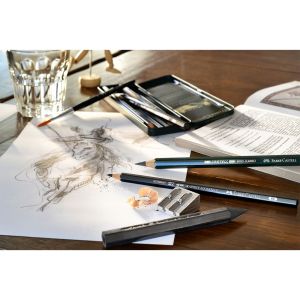 Faber-Castell Комплект моливи Pitt Graphite, 26 броя в кутия