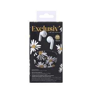 Слушалки TNB Xclusiv Daisy, безжични, със зареждащ кейс