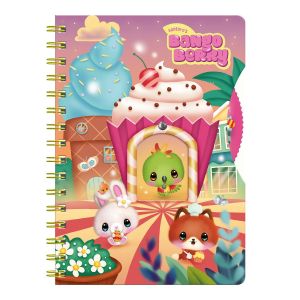 Бележник Bangoberry Story Wheel, 192стр, Summer