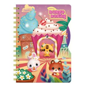 Бележник Bangoberry Story Wheel, 192стр, Summer