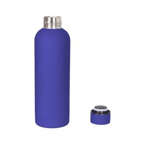 Office 1 Бутилка Top, метална, 6.5 х 24 cm, синя, 500 ml