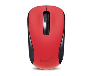 Мишка Genius NX-7005, безжична, USB, 3 бутона, AA, червена