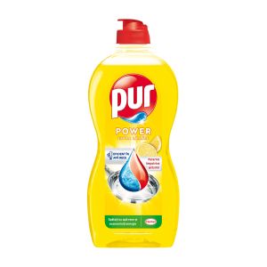 Препарат за миене на съдове Pur Duo Power, лимон, 450 ml