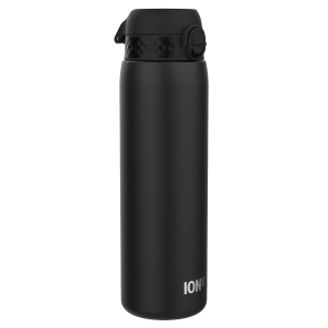 Бутилка за вода Ion8 Core, метална, 1200ml, черна