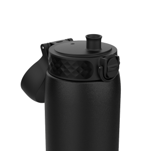 Бутилка за вода Ion8 Core, метална, 1200ml, черна