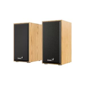 Тонколони Genius SP-HF180, с кабел, USB Type-A, 150 - 20000 Hz, 6 W, дървесни