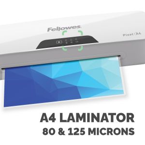 Ламинатор Fellowes Pixel A4, 230 V, за фолио до 125 микрона