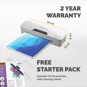 Ламинатор Fellowes Pixel A4, 230 V, за фолио до 125 микрона