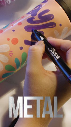 Комплект маркери Sharpie Acrylic, 2 цвята, блистер
