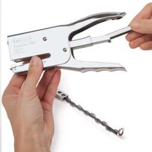 Rapesco Телбод Porpoise One, тип клещи, с включени 1000 телчета 24/8 mm