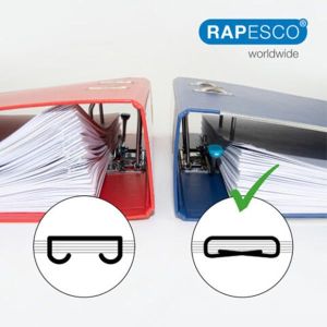 Rapesco Телбод Porpoise One, тип клещи, с включени 1000 телчета 24/8 mm