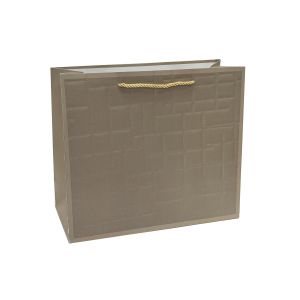Подаръчна торбичка, 23 х 17.7 х 10 cm, кафява