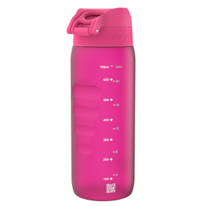 Бутилка за вода Ion8 SE, рециклирана пластмаса, 750ml, Pink
