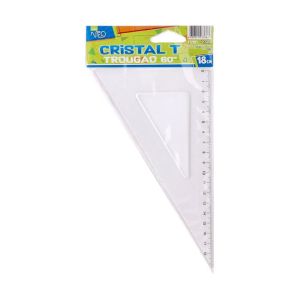 Триъгълник Sazio Cristal T, 60°, 18 cm