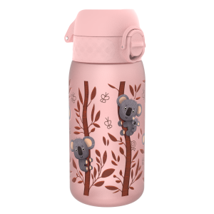 Бутилка за вода Ion8 Print, рециклирана пластмаса, 350ml, Koalas